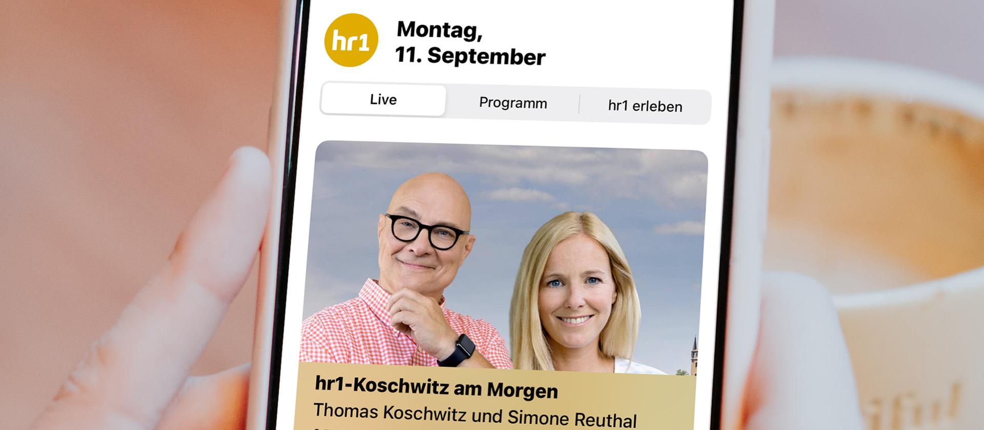 Die neue hr1App hr1.de Service