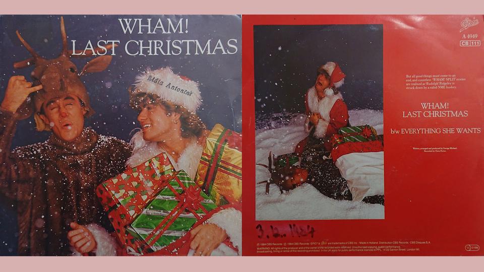 Включи last christmas. Группа Wham last Christmas. Wham ласт Кристмас. Санта last Christmas Wham. Last Christmas (оригинал Wham!).