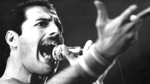 Queen-Sänger Freddie Mercury