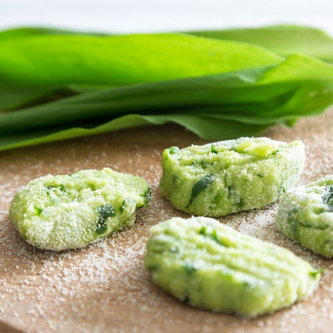 Bärlauch-Gnocchi