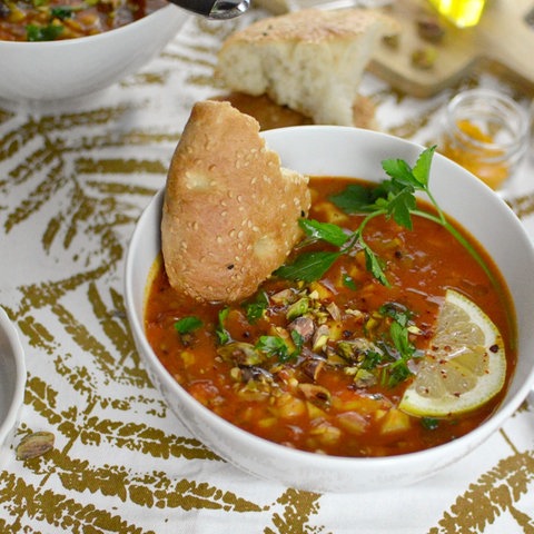 Harira - orientalische Linsensuppe von Katja Pieroth