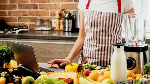 Kochen Laptop