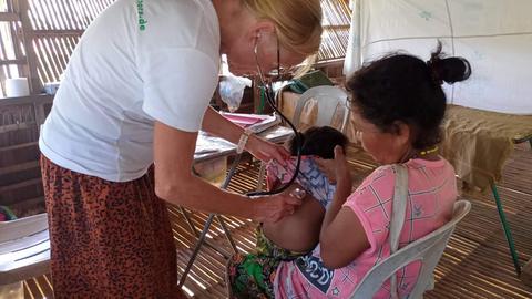 Dr. Gabriele Becker-Hassemer praktziert auch ehrenamtlich als German Doctors-Einsatzärztin in Nairobi.