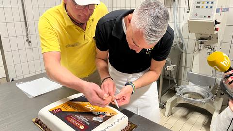 hr1 packts an in der Bäckerei Amthor in Hofgeismar.