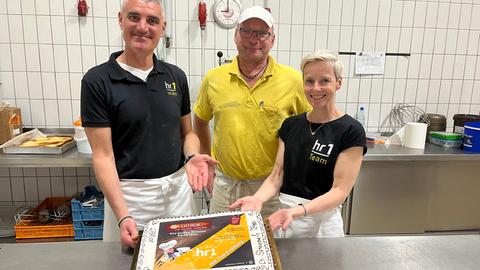 hr1 packts an in der Bäckerei Amthor in Hofgeismar.