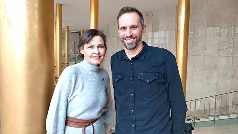 Florian Hager und Marion Kuchenny