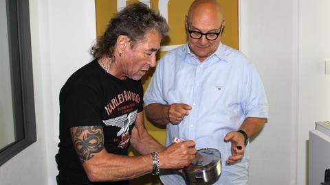 Thomas Koschwitz und Peter Maffay