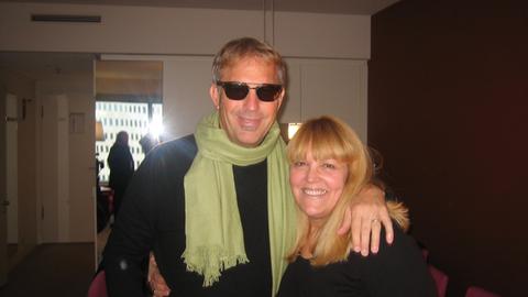 Lidia Antonini und Kevin Costner