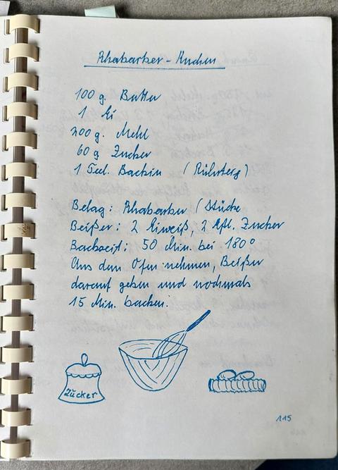 Rezept Rhabarberkuchen